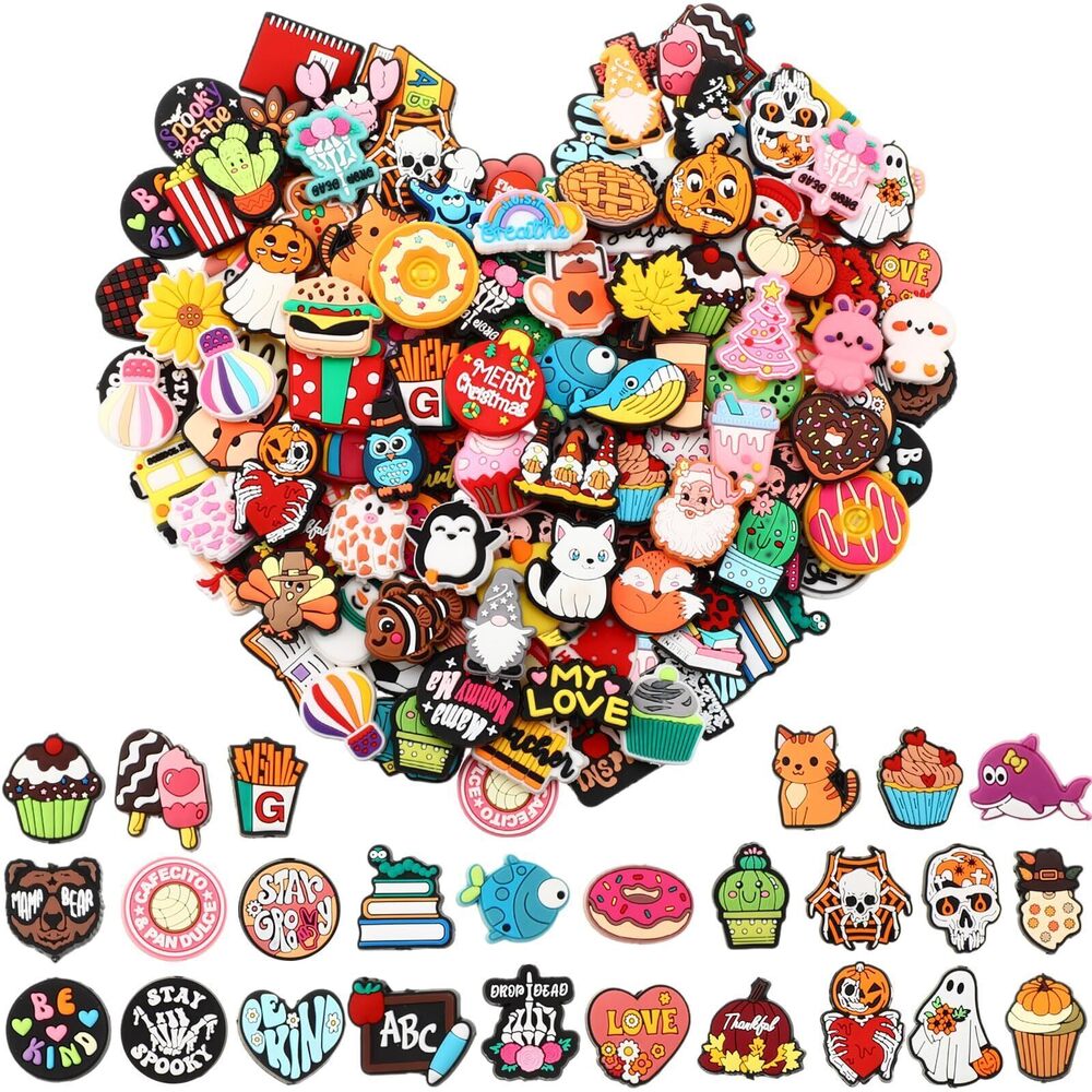 8045 144 Pcs Silicone Focal Beads Bulk Silicone Beads for Pen Focal Beads